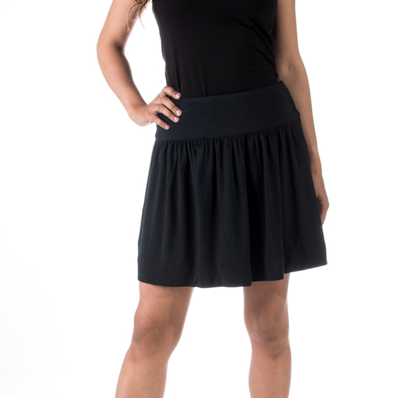 VIVA VENA DARK GREEN SKIRT | WOMENS SIZE S - Picture 2 of 5